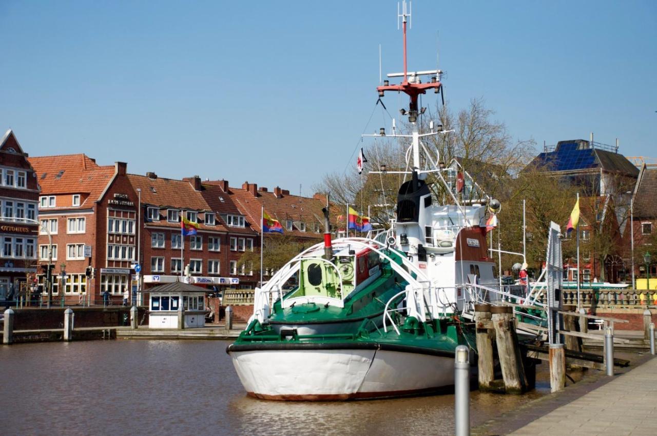 Ferienwohnung Riffgat Emden Buitenkant foto